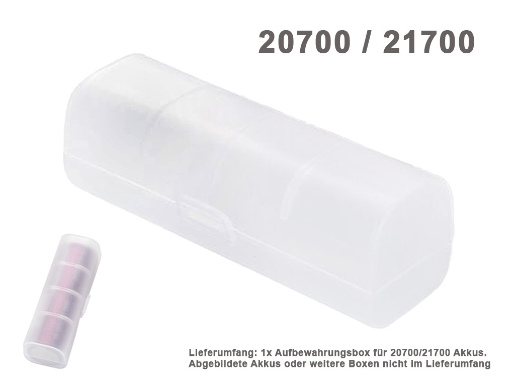 Box pojemnik pudełko na 1 ogniwo 20700 lub 21700 Box pojemnik pudełko na 1 ogniwo 20700 lub 21700