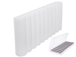 Box pojemnik pudełko na 10 x 18650 do długości ogniw 67,0mm