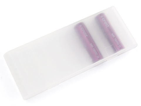 Box pojemnik pudełko na 10 x 18650 do długości ogniw 67,0mm Box pojemnik pudełko na 10 x 18650 do długości ogniw 67,0mm