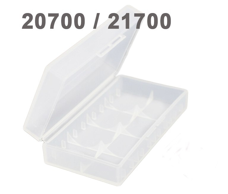 Box pojemnik pudełko na 2 ogniwa 20700 / 21700 z zabespieczeniem Box pojemnik pudełko na 2 ogniwa 20700 / 21700 z zabespieczeniem