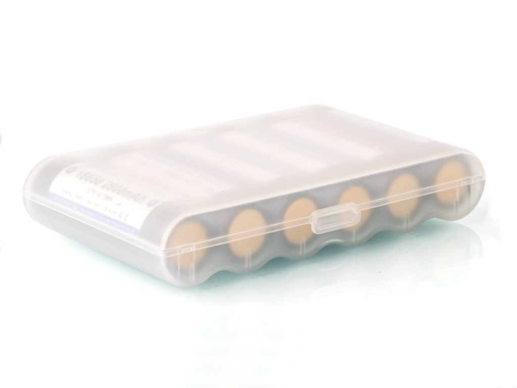 Box pudełko pojemnik Keeppower M6 na 6x18650 do 69,0mm długości Box pudełko pojemnik Keeppower M6 na 6x18650 do 69,0mm długości
