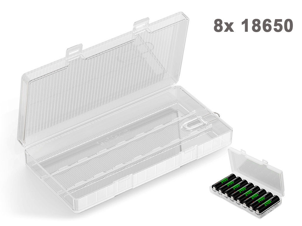 Box pudełko pojemnik Soshine SBC-024 na 8 x 18650 Box pudełko pojemnik Soshine SBC-024 na 8 x 18650