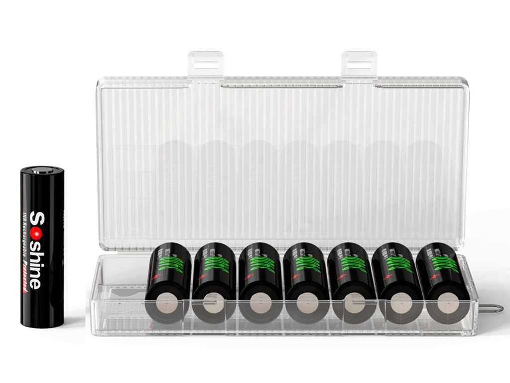 Box pudełko pojemnik Soshine SBC-024 na 8 x 18650 Box pudełko pojemnik Soshine SBC-024 na 8 x 18650