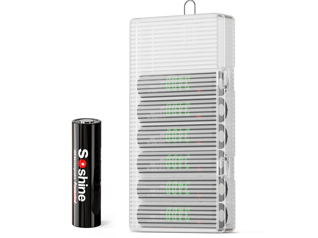 Box pudełko pojemnik Soshine SBC-024 na 8 x 18650 Box pudełko pojemnik Soshine SBC-024 na 8 x 18650