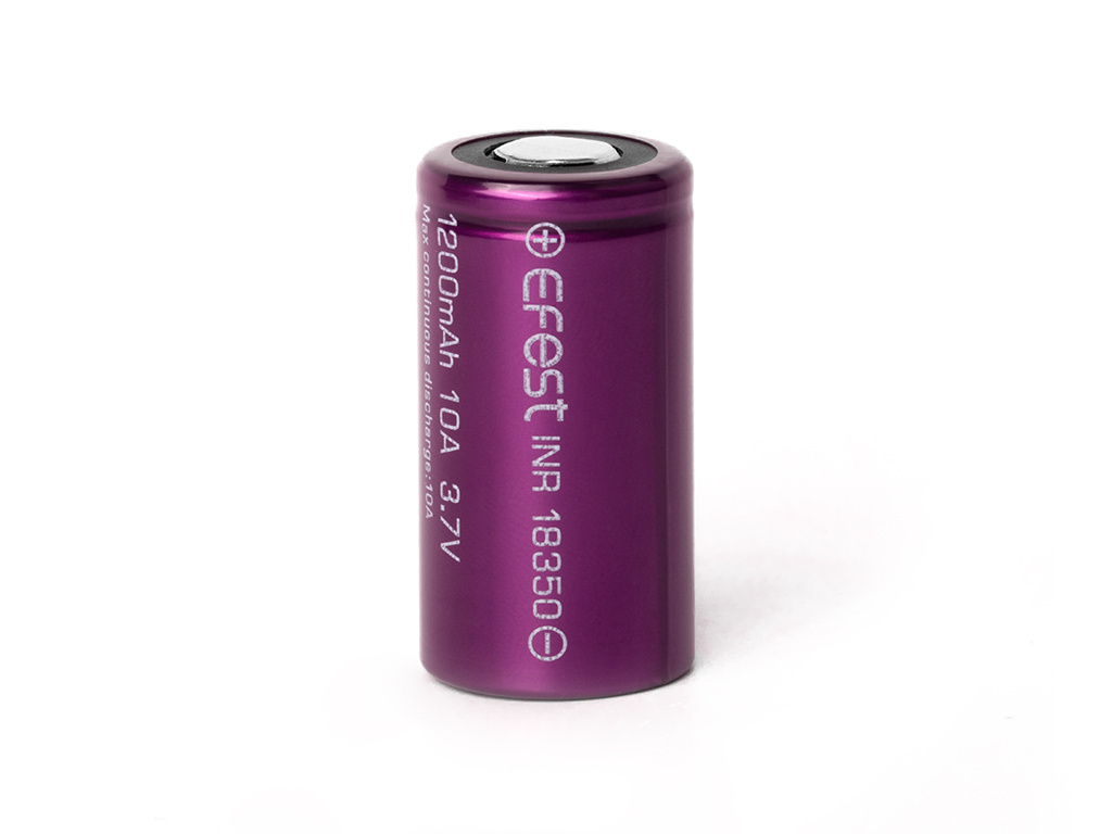 Efest INR 18350 1200mAh 3,7V Li-Ion Efest INR 18350 1200mAh 3,7V Li-Ion