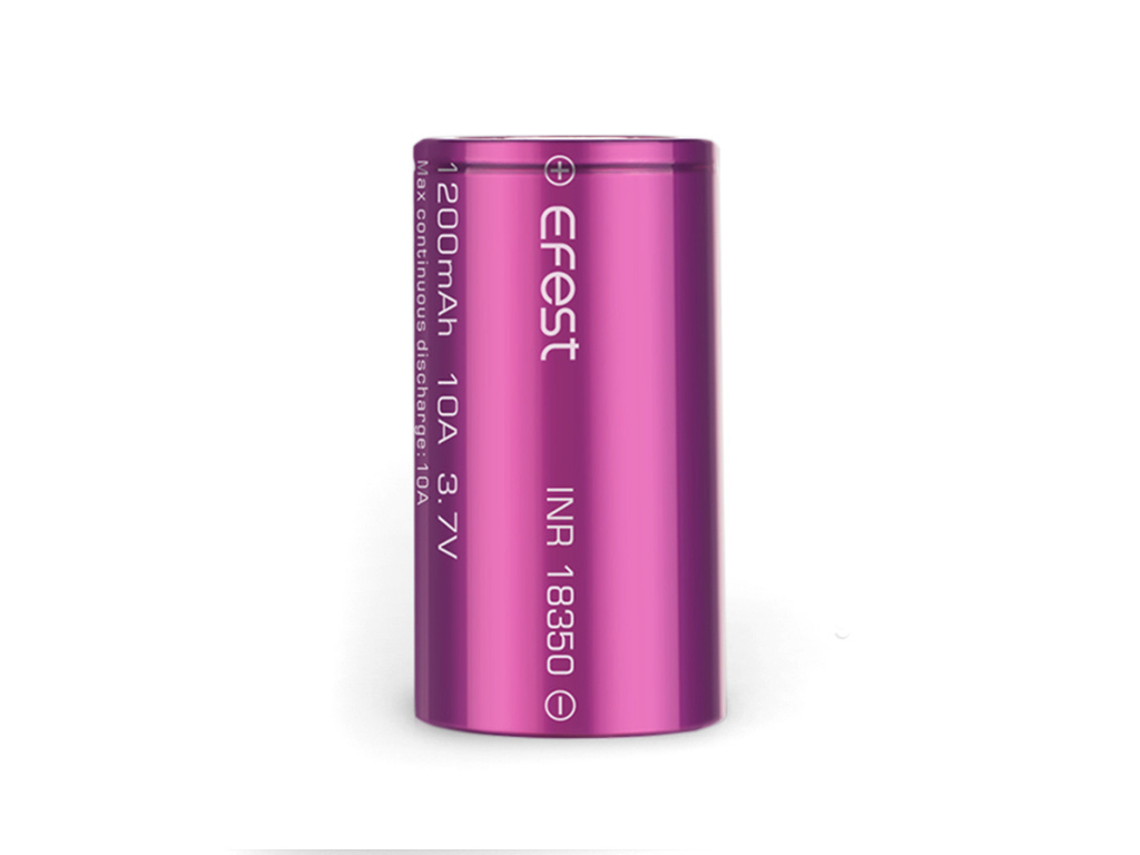 Efest INR 18350 1200mAh 3,7V Li-Ion Efest INR 18350 1200mAh 3,7V Li-Ion