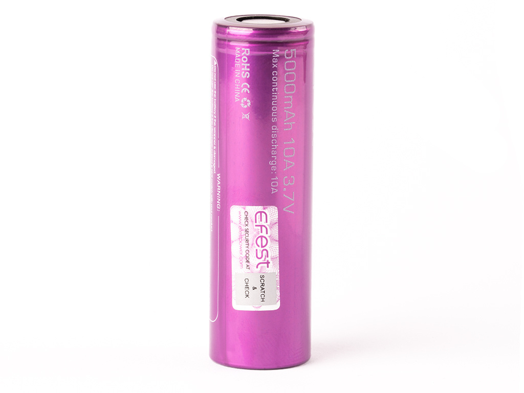Efest IMR 21700 5000mAh 3,7V Li-ion Efest IMR 21700 5000mAh 3,7V Li-ion