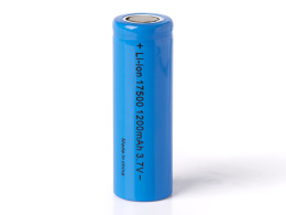 KP - 17500 1200mAh 3,6V - 3,7V Li-ion