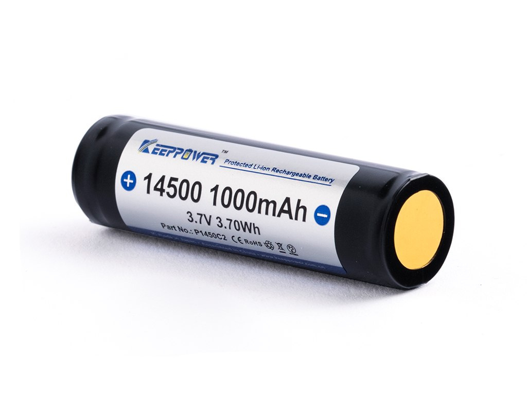 Keeppower - 1000mAh 3,6V - 3,7V zabezpieczony (PCB) Keeppower - 1000mAh 3,6V - 3,7V zabezpieczony (PCB)