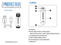 Keeppower 14500 - 950mAh 3,6V - 3,7V z micro USB