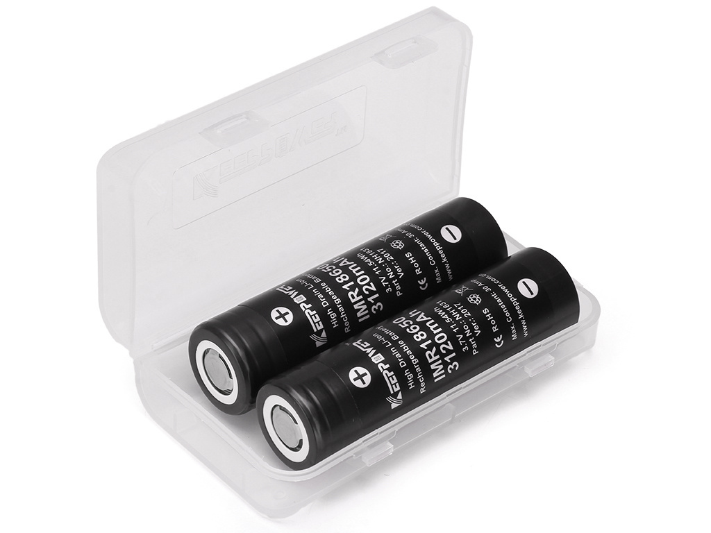 Keeppower IMR18650 - 3120mAh 3,6V-3,7V Li-Ion (US18650VTC6) Keeppower IMR18650 - 3120mAh 3,6V-3,7V Li-Ion (US18650VTC6)