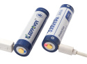 Keeppower 18650 - 3500mAh 3,6 - 3,7V z gniazdem USB