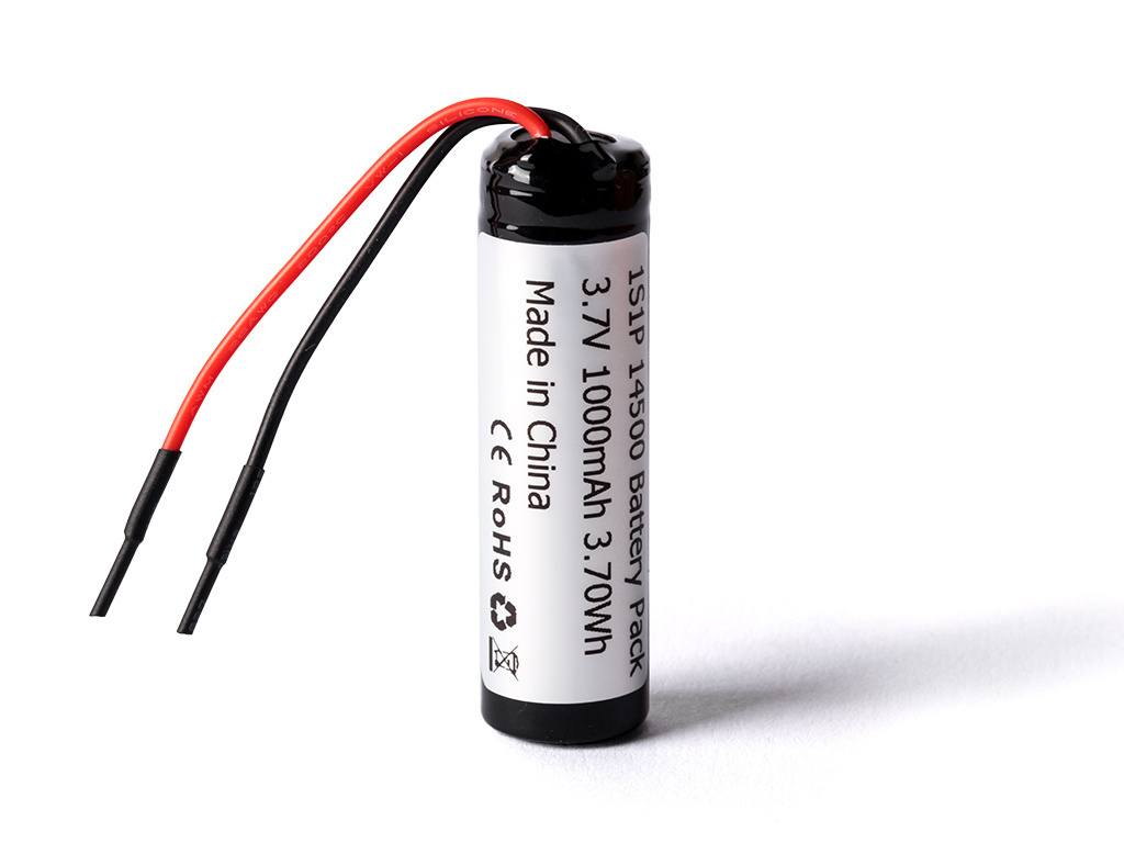 Keeppower 1S1P 14500 1000mAh 3,6V - 3,7V Li-ion (PCB) Keeppower 1S1P 14500 1000mAh 3,6V - 3,7V Li-ion (PCB)