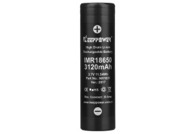 Keeppower IMR18650 - 3120mAh 3,6V-3,7V Li-Ion (US18650VTC6)