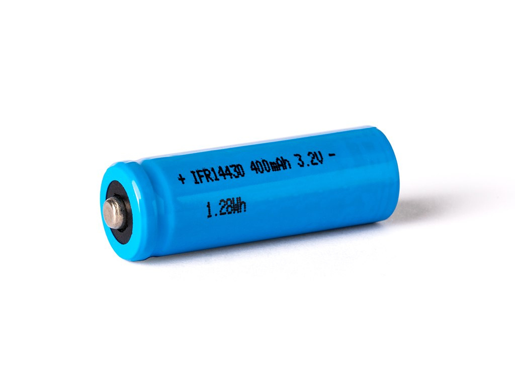 LiFePo4 IFR 14430 - 400mAh 3,2V LiFePo4 IFR 14430 - 400mAh 3,2V