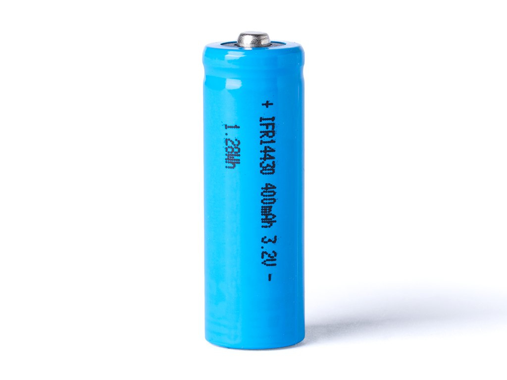LiFePo4 IFR 14430 - 400mAh 3,2V LiFePo4 IFR 14430 - 400mAh 3,2V