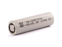 Molicel INR 18650 - P26A Akumulator 2600mAh 35A 3,6V - 3,7V Li-ion