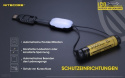 Nitecore LC10 do cylindrycznych akumulatorów litowo-jonowych
