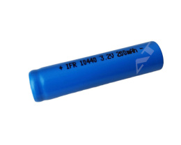 Ogniwo LiFePo4 IFR 10440 - 200mAh 3,2V plus płaski