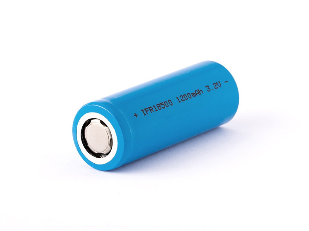 Ogniwo LiFePo4 IFR 18500 - 1200mAh 3,2V plus płaski Ogniwo LiFePo4 IFR 18500 - 1200mAh 3,2V plus płaski