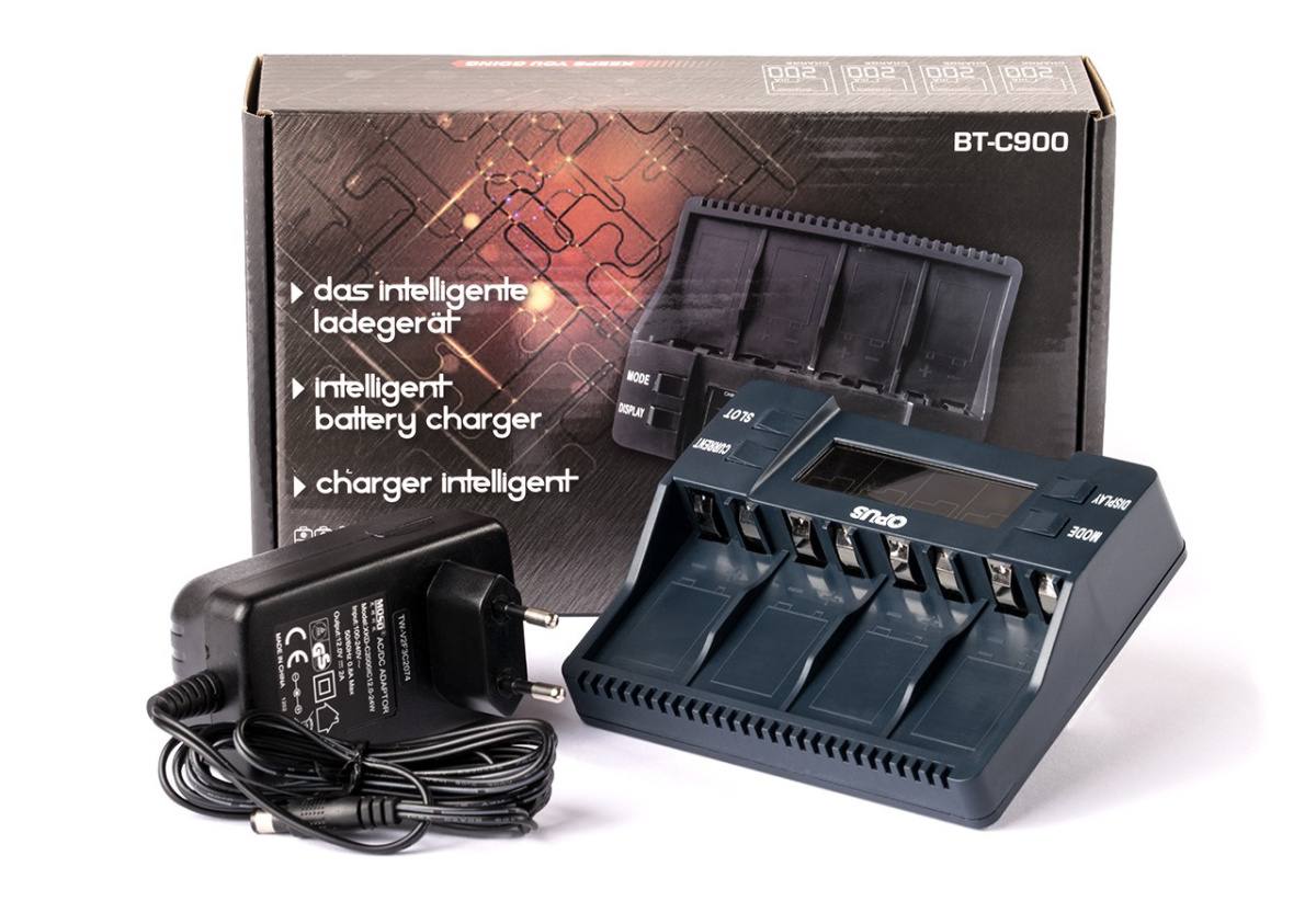 Opus BT-C900 Ładowarka do akumulatorów blokowych 9V Opus BT-C900 Ładowarka do akumulatorów blokowych 9V