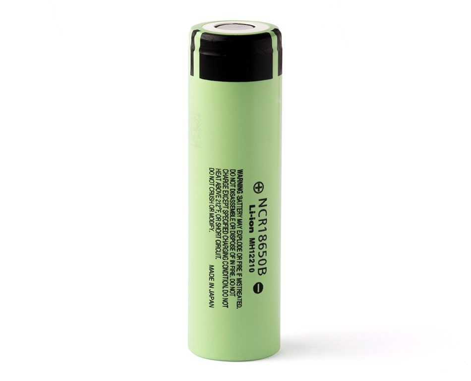 Panasonic NCR 18650B 3400mAh 3,6V - 3,7V Li-ion Panasonic NCR 18650B 3400mAh 3,6V - 3,7V Li-ion