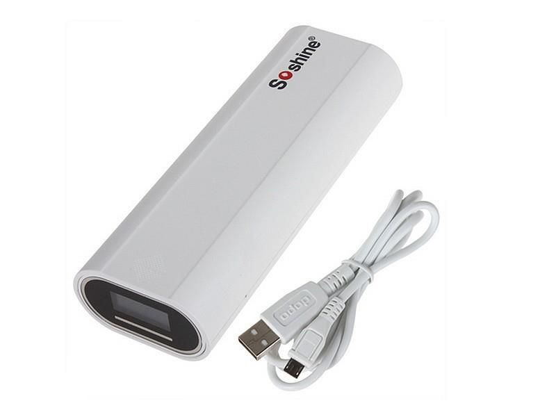 Power bank i podręczna ładowarka Soshine E4 Power bank i podręczna ładowarka Soshine E4