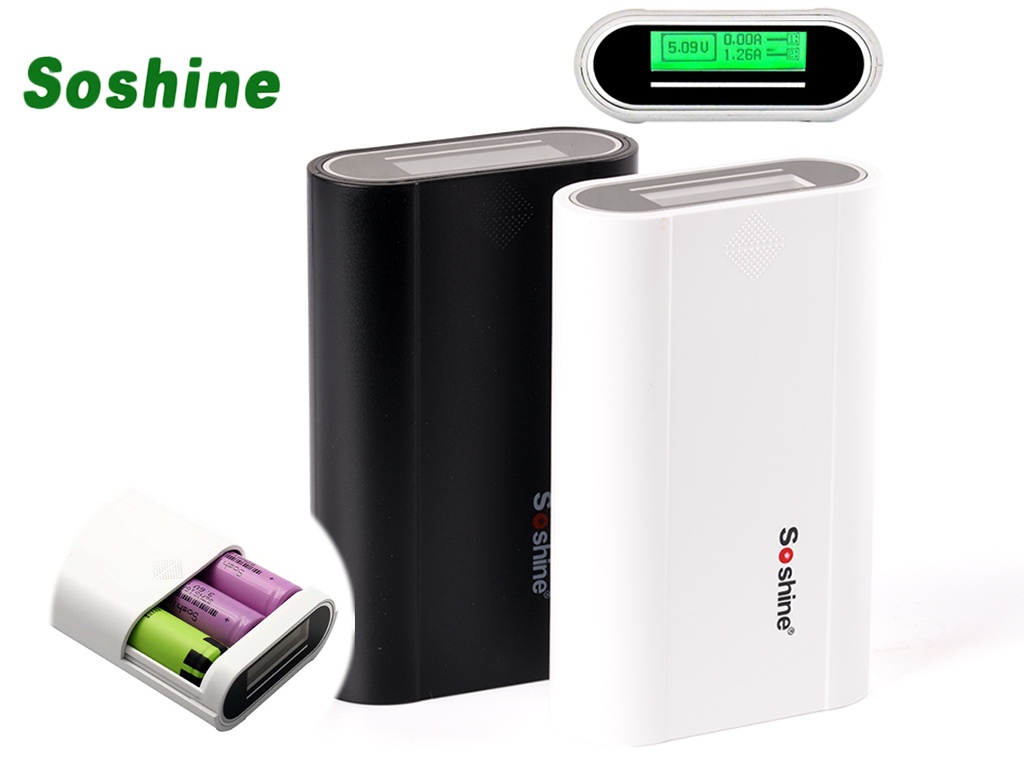 Power bank i podręczna ładowarka Soshine E5 Power bank i podręczna ładowarka Soshine E5