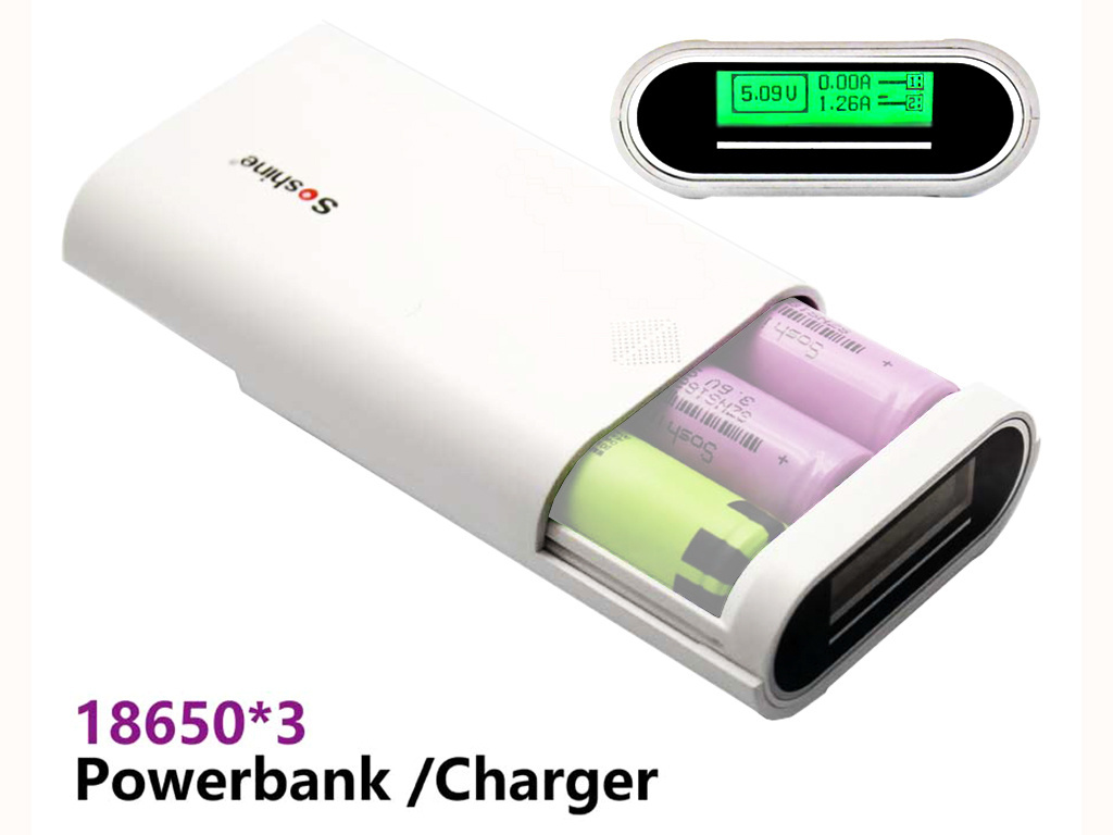 Power bank i podręczna ładowarka Soshine E5 Power bank i podręczna ładowarka Soshine E5