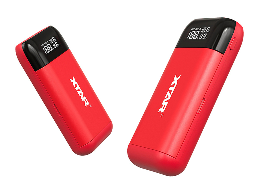 Power bank i poręczna ładowarka Xtar PB2S Czerwony Power bank i poręczna ładowarka Xtar PB2S Czerwony