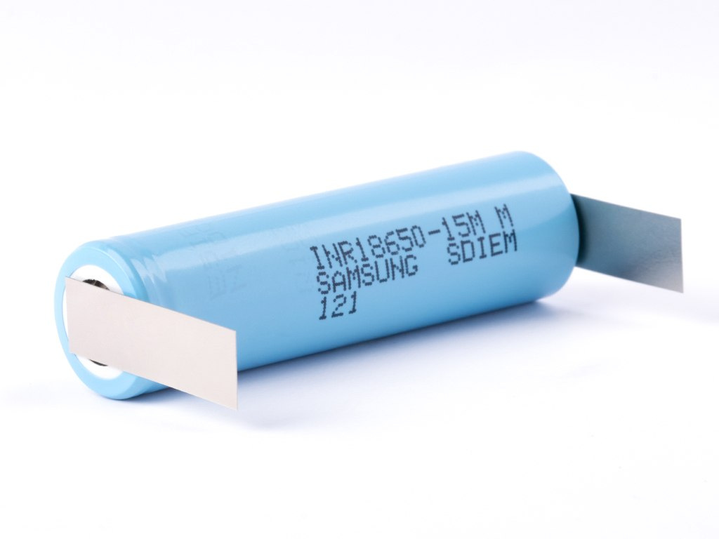Samsung INR 18650 15M 1500mAh 3,6V - 3,7V Li-ion z blaszkami Samsung INR 18650 15M 1500mAh 3,6V - 3,7V Li-ion z blaszkami