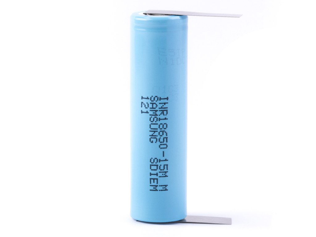 Samsung INR 18650 15M 1500mAh 3,6V - 3,7V Li-ion z blaszkami Samsung INR 18650 15M 1500mAh 3,6V - 3,7V Li-ion z blaszkami