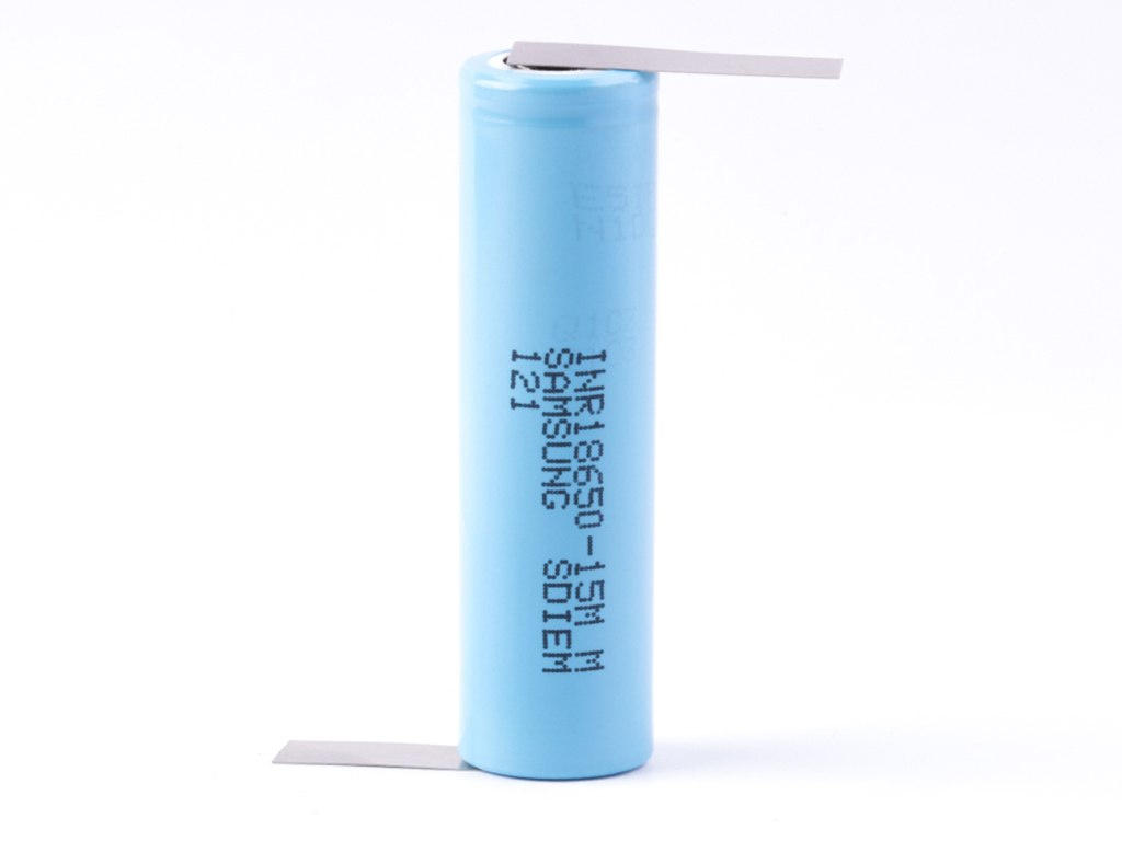 Samsung INR 18650 15M 1500mAh 3,6V - 3,7V Li-ion z blaszkami Samsung INR 18650 15M 1500mAh 3,6V - 3,7V Li-ion z blaszkami
