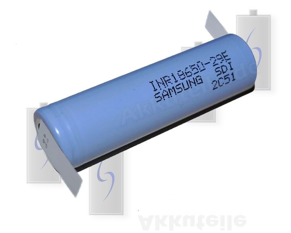 Samsung INR18650 - 29E 2900 mAh Li-ion z blaszkami Samsung INR18650 - 29E 2900 mAh Li-ion z blaszkami