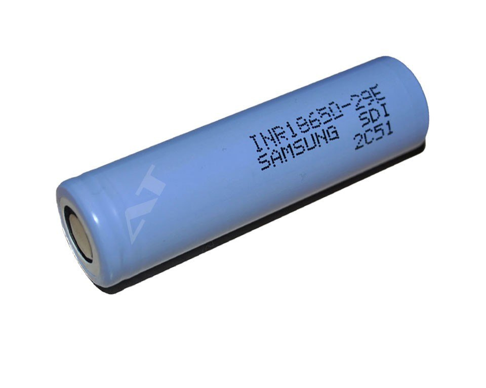 Samsung INR18650 - 29E 2900 mAh Li-ion Samsung INR18650 - 29E 2900 mAh Li-ion