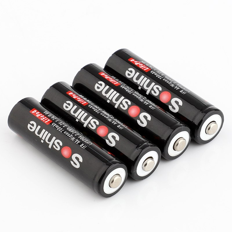 Soshine 14500 / AA - 700mAh 3,2V LiFePo4 Soshine 14500 / AA - 700mAh 3,2V LiFePo4