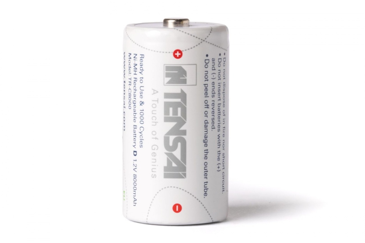 Tensai MONO D 1,2V - 8000mAh Ni-MH Tensai MONO D 1,2V - 8000mAh Ni-MH