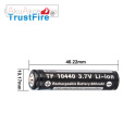 Trustfire 10440 - 300 mAh 3,6V - 3,7V chroniony (PCB)