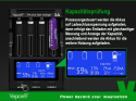 Vapcell S4 plus V3.0 Ładowarka do akumulatorów Li-ion / NI-MH z kontrolą temperatury