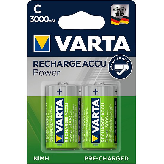 Varta Ready2Use C HR14 3000mAh 1,2V NI-MH Varta Ready2Use C HR14 3000mAh 1,2V NI-MH
