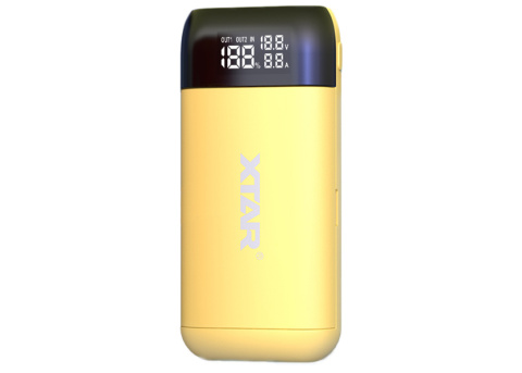 Power bank i poręczna ładowarka Xtar PB2S Żółty Power bank i poręczna ładowarka Xtar PB2S Żółty