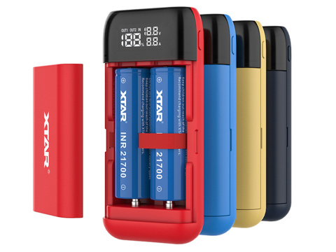 Power bank i poręczna ładowarka Xtar PB2S Żółty Power bank i poręczna ładowarka Xtar PB2S Żółty