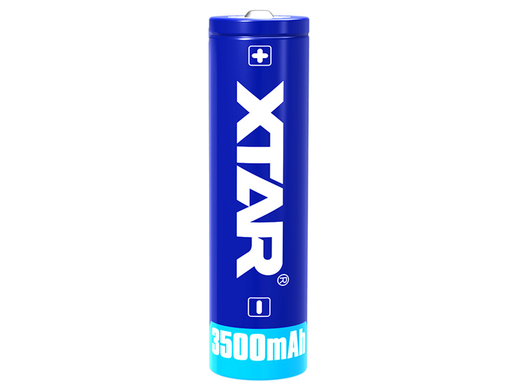Xtar 18650 - 3500mAh Li-Ion 3,6V zabezpieczony (PCB) Xtar 18650 - 3500mAh Li-Ion 3,6V zabezpieczony (PCB)