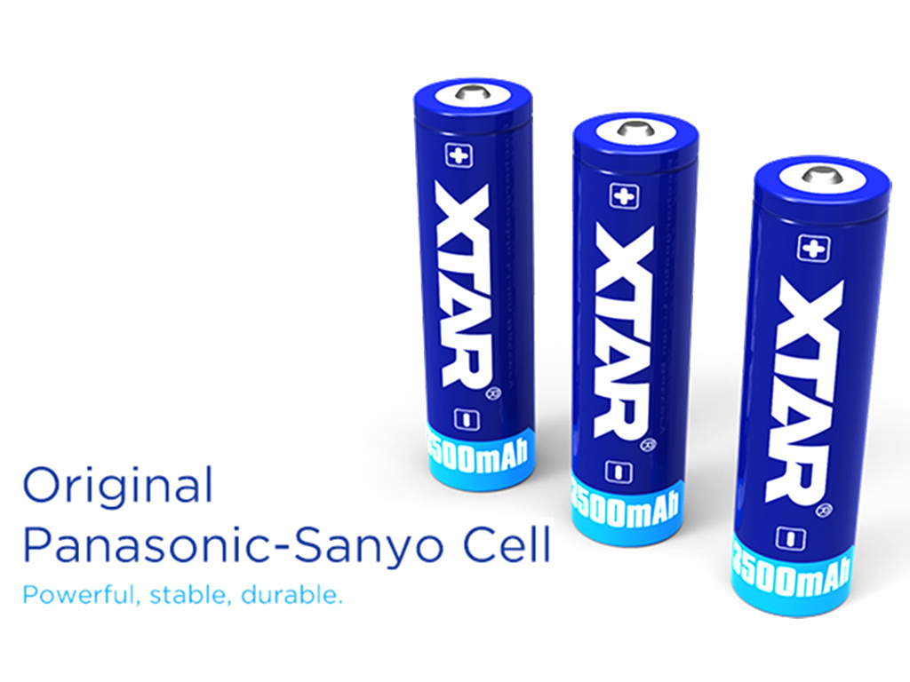 Xtar 18650 - 3500mAh Li-Ion 3,6V zabezpieczony (PCB) Xtar 18650 - 3500mAh Li-Ion 3,6V zabezpieczony (PCB)