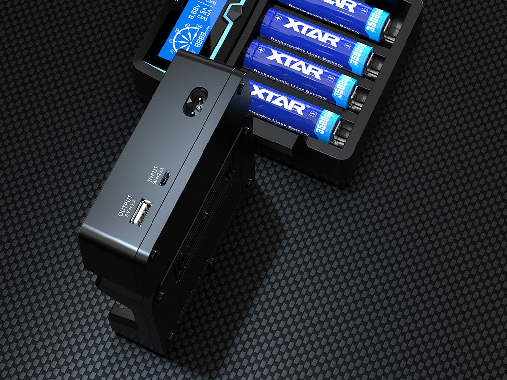 Xtar X4 Ładowarka do akumulatorów Li-ion / NIMH Xtar X4 Ładowarka do akumulatorów Li-ion / NIMH