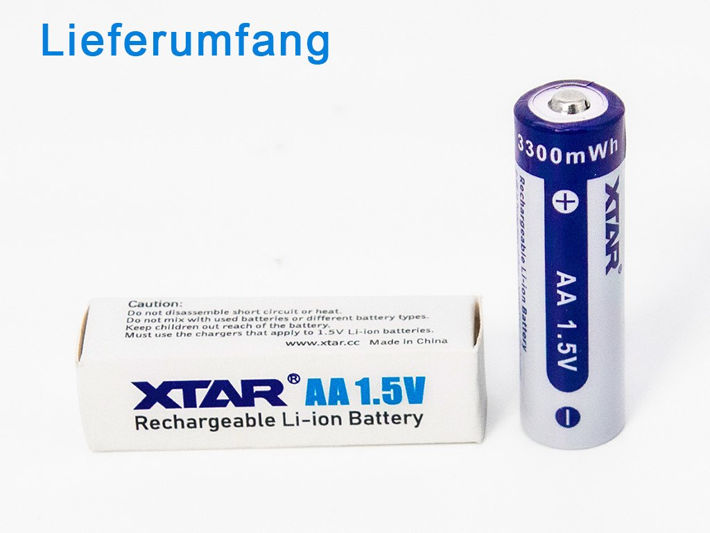 Xtar AA R6 1,5V - 2000mAh zabezpieczony Xtar AA R6 1,5V - 2000mAh zabezpieczony