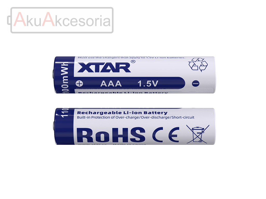 Xtar AAA LR03 1,5V - 700mAh zabezpieczony