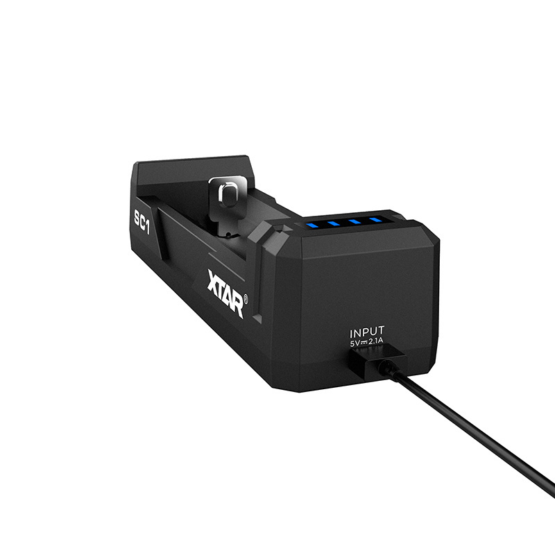 Xtar SC1 ładowarka do akumulatorów Litowo-Jonowych z kablem USB Xtar SC1 ładowarka do akumulatorów Litowo-Jonowych z kablem USB