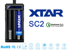 Xtar SC2 szybka ładowarka QC 3.0 do akumulatorów Li-ion