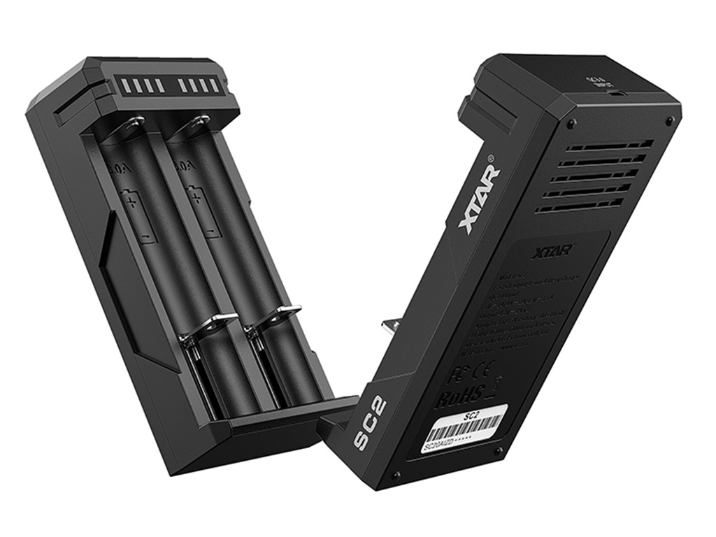 Xtar SC2 szybka ładowarka QC 3.0 do akumulatorów Li-ion Xtar SC2 szybka ładowarka QC 3.0 do akumulatorów Li-ion